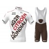 Completo Maglia + Pantaloncino con bretelle 2021 AG2R Citroen Team N001
